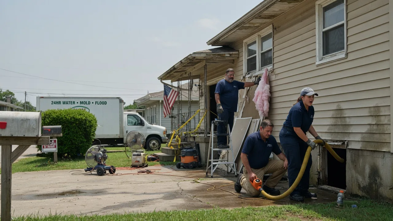 Water Damage Repair in Orviston, PA near me